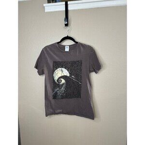 Nightmare Before Christmas Women's Gray Shirt Medium short sleeve‎ cotton disney